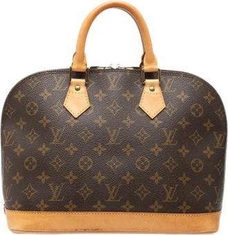 Louis Vuitton Pre-owned Handbags, female, Brown, Size: ONE SIZE Pre-owned Alma PM