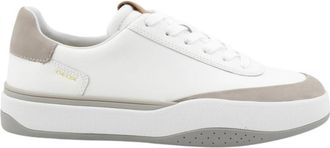 Geox Sneakers - Heren - Sneakers - Wit - 44 EU - Leer - Schoenen
