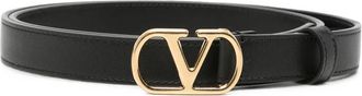 Valentino Garavani VLogo Signature Leather Belt