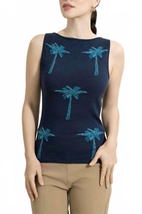 Staud Arden Top In Navy
