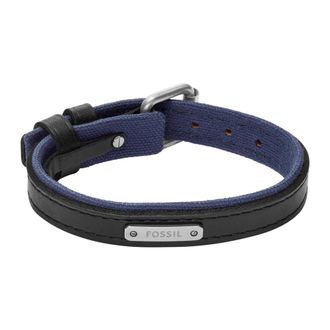 Fossil Heren, Accessoires, Blauw, Maat: ONE Size Leer