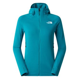 The North Face Bolt Polartec Hoodie - Dames - Fleece jassen - Blauw - S - Leer - Fitness
