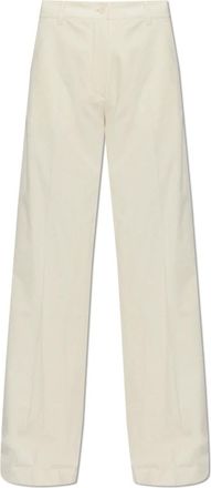 Paul & Shark Pantalones de Pana - Trousers - Mujer - Beige - 2XS
