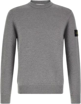 Stone Island Maglieria Girocollo - - Knitwear - Uomo - Grigio - S