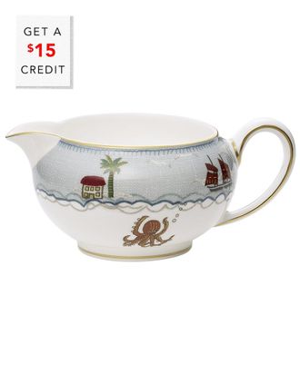 Wedgwood Kit Kemp For Wedgwood Sailors Farewell Creamer With $19 Credit