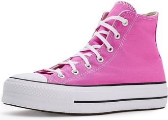 Converse Chuck Taylor All Star Lift Platform High-Top Womens Shoes Shocking Orchid/White/Black : 10.5 B - Medium, Canvas/Rubber