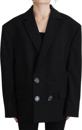 Dsquared2 Dsquared&sup2; Double Breasted Coat Blazer Womens Jacket (Pre-Owned)