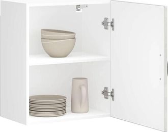 vidaXL Pensile da Cucina Lucca Grigio Cemento in Legno Multistrato - Vidaxl