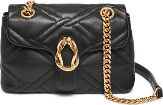 Aim&eacute;e Unity Box Quilted Leather Convertible Shoulder Bag in Black at Nordstrom