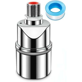 OEM V&aacute;lvula De Flotador De 1/2 Para Tanque De Agua De Piscina - V&aacute;lvula De Control Autom&aacute;tico De Nivel De Agua - Acero Inoxidable 304, Nivel Bajo De Agua,