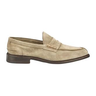 Trickers Loafers, male, Beige, Size: 10 1/2 US Adam Moccasin