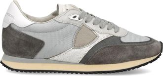 Philippe Model Blville Running Sneakers - Dames - Sneakers - Grijs - 38 EU - Katoen - Schoenen