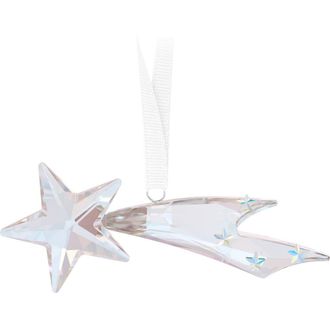 Swarovski Holiday Magic Classics Shooting Star Crystal Ornament in Aurora Borealis at Nordstrom