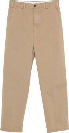 Pantaloni Torino Pantaloni in twill di cotone - Marrone