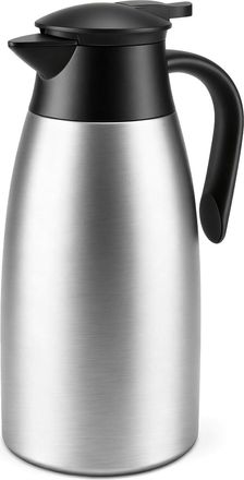 OEM Botella De Agua Isot&eacute;rmica De 2 Litros Fabricada En Acero Inoxidable 304, Que Mantiene El Caf&eacute; O Las Bebidas Calientes Hasta 24 Horas Ideal Para La Of