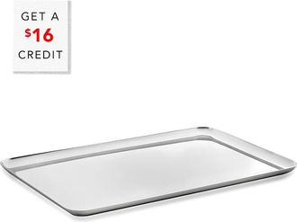Mepra Stile Small Rectangular Tray With $16 Credit
