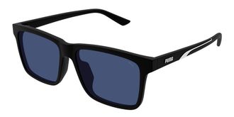 Puma PU0479SA Asian Fit 002 Mens Sunglasses Black Size 58