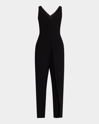 Emporio Armani Sleeveless V-Neck Jumpsuit