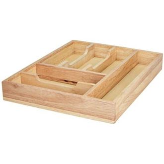 ZELLER Cassetto per Posate in legno di Caucciu