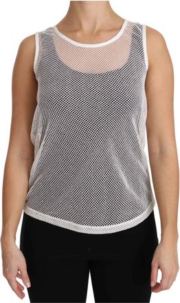 Dolce & Gabbana Sleeveless Tops - Dames - Tops zonder mouwen - Wit - M - Tops