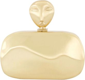 Cult Gaia Eve Clutch - Dames - Tassen - Geel - Maat: ONE Size
