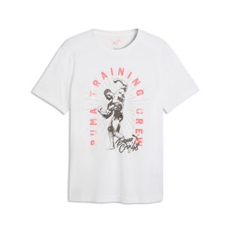 Puma T-shirt da training Vintage Graphic da uomo, Accessori, Bianco, 3XL