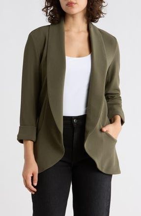 Lemon Tart Melanie Shawl Collar Blazer in Dusty Olive at Nordstrom Rack, Size X-Small