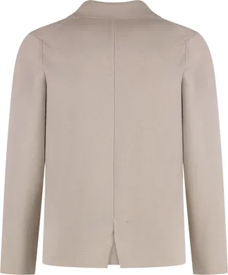 Drumohr Mens Knitted Cotton Blazer Oyster Suit & Dinner Jackets