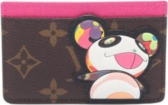 Louis Vuitton Pre-owned Monogram Panda Card Case - - Pre-owned - Donna - Multicolore - ONE SIZE