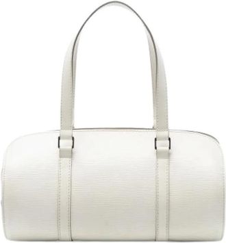 Louis Vuitton Pre-owned Handbags, female, White, Size: ONE SIZE Pre-owned Soufflot Handbag