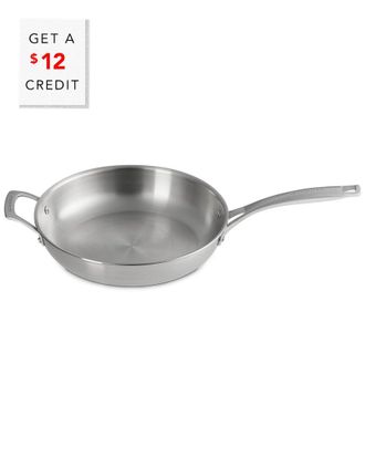 LE CREUSET Essential 11In Stainless Steel Frying Pan With $12 Credit