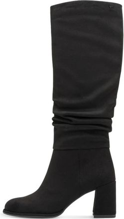 Tamaris Enkellaarsjes - Dames - Laarzen met Hak - Zwart - 36 EU - Schoenen