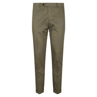 Berwich Uomo, Pantaloni, Verde, M, new