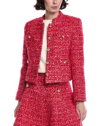 Stellah Wool-Blend Tweed Jacket