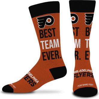 For Bare Feet Best Team Ever Crew Sock NHL