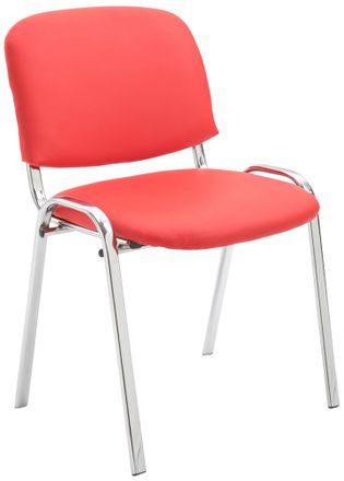 Clp Clp - Silla De Conferencia Ken Chrom Rojo
