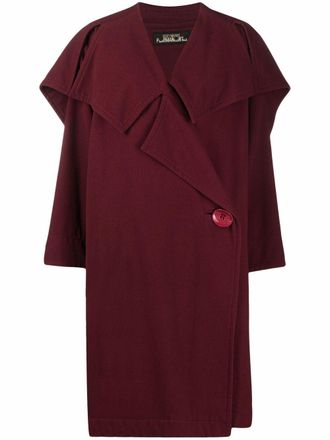 Issey Miyake Cappotto oversize anni 80 - Rosso