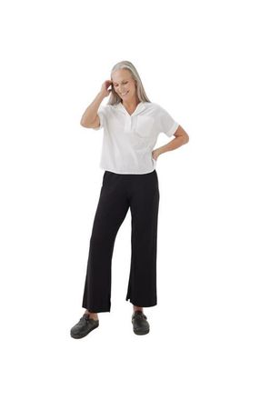 Pact Organic Cotton Airplane Pant in Black at Nordstrom, Size Small