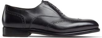 Ferragamo Gancini leather Oxford shoes - men - CALFSKIN/CALFSKIN/Leather - 11D - Black