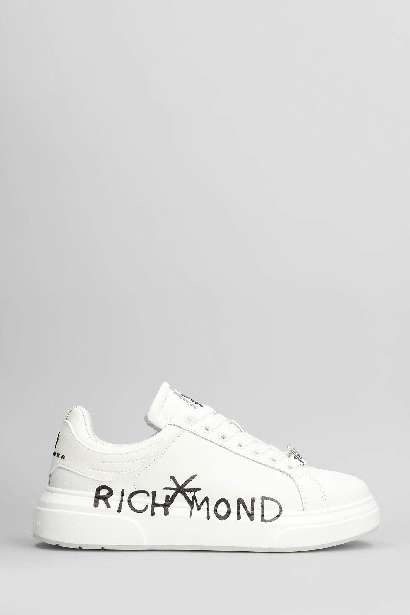 John Richmond: White Sneakers / Trainer now up to −81
