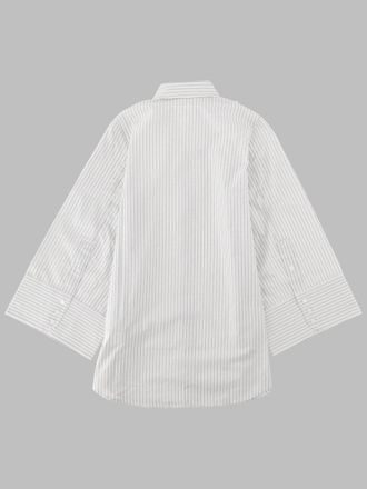 Maison Margiela Embroidered Logo Cotton Shirt - White