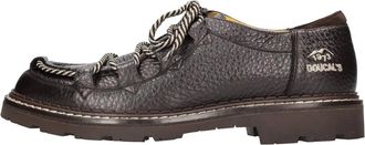 Doucal's Leren Veterschoenen - Heren - Veterschoenen - Bruin - 42 EU - Leer - Schoenen