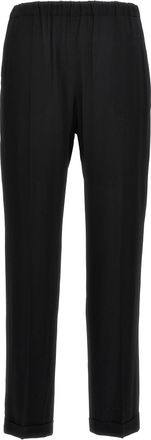Alberto Biani Crepe Georgette Pants