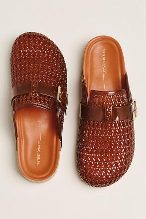 Intentionally blank Buckle Mules