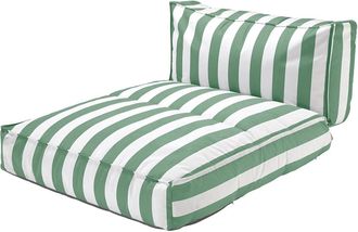 Blomus Stay Outdoor-Bett, 120 x 190 cm, lily white / duck green