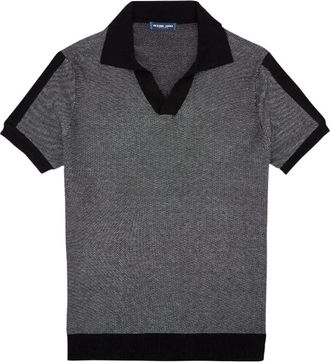 Frescobol Carioca Rino Knit Polo - Heren - Polos - Grijs - 2XL - Katoen - Tops