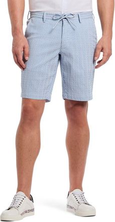 Robert Graham Fornillo Woven Drawstring Shorts in Navy at Nordstrom, Size 38