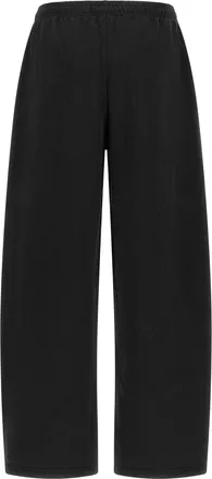 Alexander Wang Logo-Print Cotton Joggers - Black