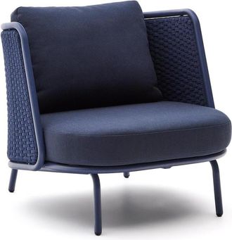 K Home Premium Outdoor Loungesessel Sedalisa - Dunkelblau