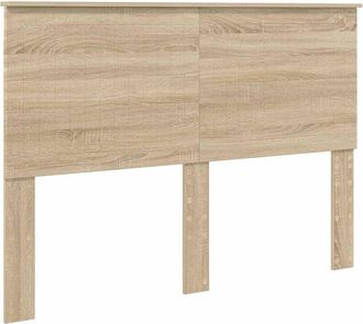 vidaXL Cabecero Con Cabecera Roble Sonoma 140 Cm Madera Contrachapada Vidaxl